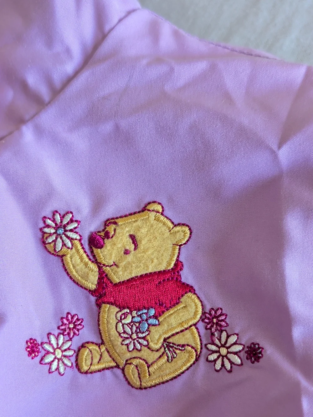 Vintage Winnie The Pooh And Piglet Purple Jacket Size 2T